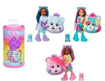Opakowanie Barbie Care Bears Cutie Reveal Chelsea Misie mix