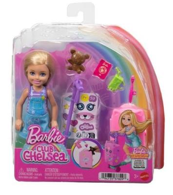 Opakowanie Barbie Chelsea Lalka + akcesoria