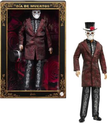 Opakowanie Barbie Ken Dia De Muertos Lalka kolekcjonerska