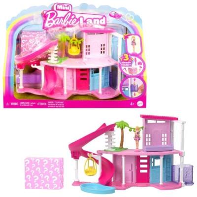 Barbie Mini BarbieLand Domek i minilalka. Wydawca: Mattel. SmakLiter.pl Opakowanie Barbie Mini BarbieLand Domek i minilalka