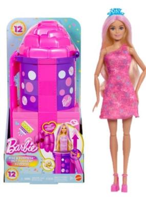 Opakowanie Barbie Party Unboxed Urodzinowa niespodzianka