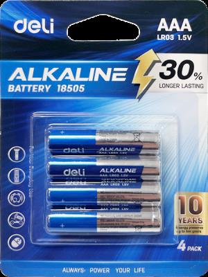 Opakowanie Bateria alkaliczna LR03 AAA 4 szt.