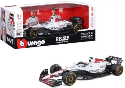 Opakowanie Bburago 1:18 FORMULA (WITH HELMET & PLASTIC STAND) - ORACLE RED BULL RACING RB21 18-18005_22