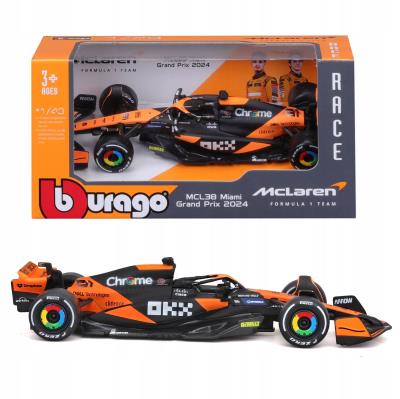 Opakowanie Bburago 1:43 BOLID F1 McLaren MCL38 2024 Oscar Piastri 18-38214