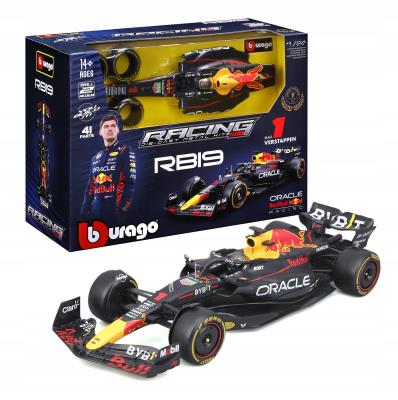 Bburago BOLID F1 Red Bull RB19 Verstappen 1:24 BBURAGO MODEL DO ZŁOŻENIA 18-28507. Wydawca: BBurago. SmakLiter.pl Opakowanie Bburago BOLID F1 Red Bull RB19 Verstappen 1:24 BBURAGO MODEL DO ZŁOŻENIA 18-28507
