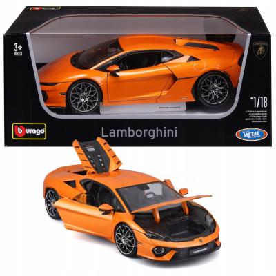 Opakowanie Bburago Model 1 :18 Lamborghini Temerario pomarańczowy