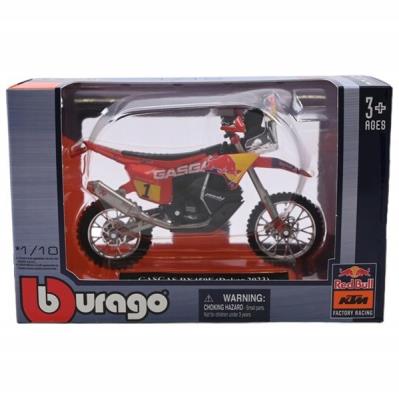 Opakowanie Bburago Model 1:18 Motocykl KTM Gasgas RX450F Dakar 2023 18-51091