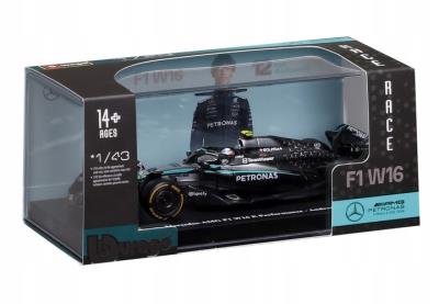 Opakowanie Bburago Model 1:43 BOLID F1 Mercedes AMG W16 2025 Kimi Antonelli 18-38238