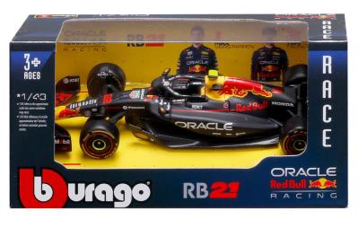 Opakowanie Bburago Model 1:43 BOLID F1 Red Bull Racing RB21 Tsunoda Bahrajn GP 18-38233