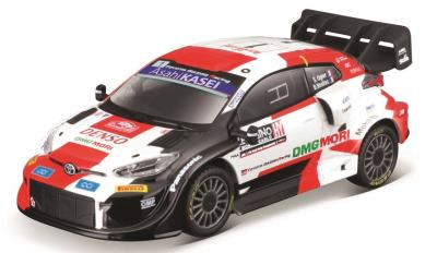 Opakowanie Bburago Model 1:43 Toyota GR Yaris Rally1 Hybrid Sebastien Ogier 18-38310