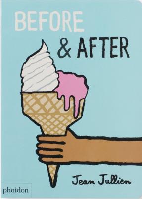 Before & After. Autor: Jean Jullien. SmakLiter.pl Okładka książki Before & After