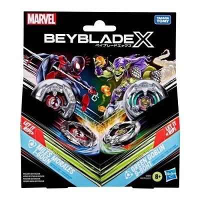 Opakowanie Beyblade X Marvel Miles Morales vs Green Goblin