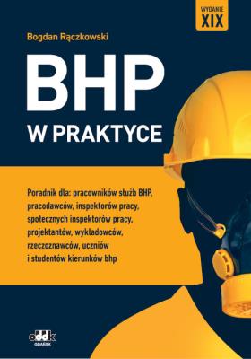 Okładka książki BHP w praktyce