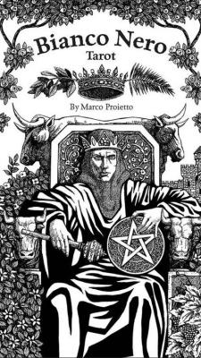 Bianco Nero Tarot BN78. Wydawca: Cartamundi. SmakLiter.pl Opakowanie Bianco Nero Tarot BN78