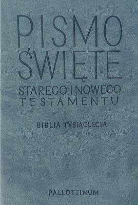 Okładka książki Biblia Tysiąclecia - oazowa, ekoskóra