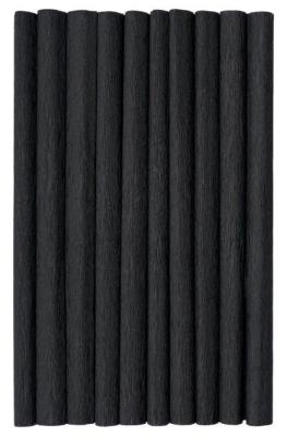 Opakowanie Bibuła marszczona czarna 10szt 50x200cm HERLIZ