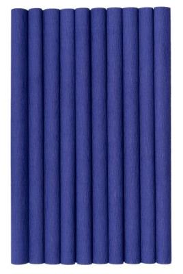 Opakowanie Bibuła marszczona granatowa 10szt 50x200cm HERLIZ