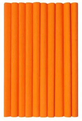 Opakowanie Bibuła marszczona pomarańcz. ciemny 10szt 50x200cm