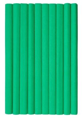 Opakowanie Bibuła marszczona zielona 10szt 50x200cm HERLITZ