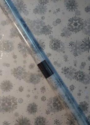 Opakowanie Bibuła satynowana snowflakes 50x76cm 10ark