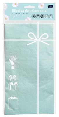 Opakowanie Bibułka do pakowania 50x70cm jasnoniebieska