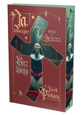 Okładka książki Bicz boży. Ja, inkwizytor (ilustrowane brzegi)