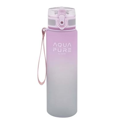 Bidon Aqua Pure pink/grey 600ml ASTRA. Wydawca: ASTRA papiernicze. SmakLiter.pl Opakowanie Bidon Aqua Pure pink/grey 600ml ASTRA