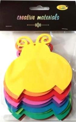 Biedronki z pianki 10,5x9cm 9szt. Wydawca: Galeria Hobby. SmakLiter.pl Opakowanie Biedronki z pianki 10,5x9cm 9szt