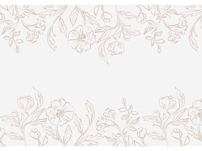 Opakowanie Bieżnik flizelinowy kwiatowy 40x500cm