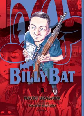 Billy Bat. Tom 3. Autor: Urasawa Naoki. SmakLiter.pl Okładka książki Billy Bat. Tom 3