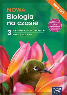 Okładka książki Biologia LO 3 Nowa Biologia na czasie podr. ZP