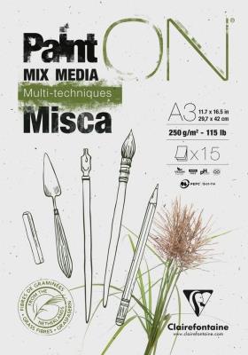 Opakowanie Blok A3 papier z trawy 250g 15ark