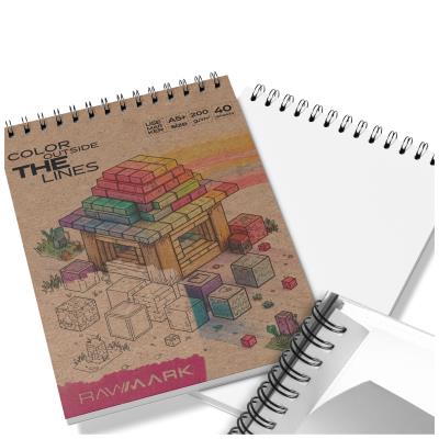 Opakowanie Blok A5 do markerów 40 ark. 200gsm 1szt.mix