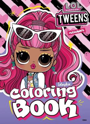 Opakowanie Blok do kolorowania z naklejkami LOL Surprise