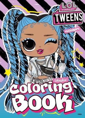 Opakowanie Blok do kolorowania z naklejkami LOL Surprise