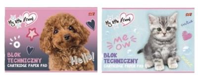 Opakowanie Blok rysunkowy A4/10K My little friend (10szt)