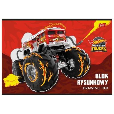 Blok rysunkowy A4/20K 80 g/m2 Hot Wheels (10szt). Wydawca: UNIPAP. SmakLiter.pl Opakowanie Blok rysunkowy A4/20K 80 g/m2 Hot Wheels (10szt)