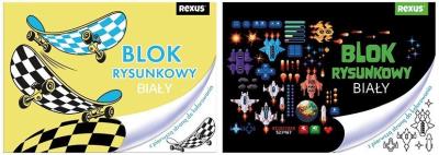 Opakowanie Blok rysunkowy A4/20K biały No name - Chłopiec mix