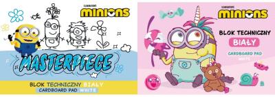 Opakowanie Blok techniczny A4/10K Minionki mix
