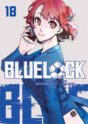 Blue Lock. Tom 18. Autor: Yusuke Nomura, Muneyuki Kaneshiro. SmakLiter.pl Okładka książki Blue Lock. Tom 18