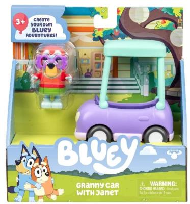 Bluey Auto babci & Janet. Wydawca: TM Toys. SmakLiter.pl Opakowanie Bluey Auto babci & Janet