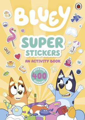 Okładka książki Bluey Super Stickers wer. angielska