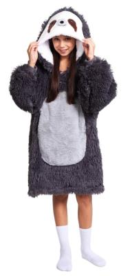 Opakowanie Bluza koc Oversize Leniwiec dla dziecka 7-12 lat