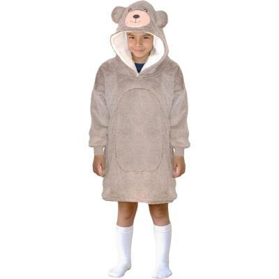 Opakowanie Bluza koc Oversize Miś dla dziecka 7-12 lat