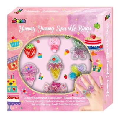 Opakowanie Błyszczące pierścionki Smakołyki 7szt