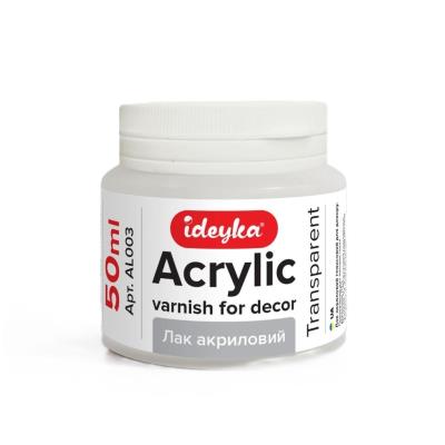Opakowanie Błyszczący lakier akrylowy do dekoracji 50ml