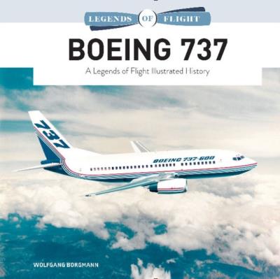 Boeing 737. Autor: Wolfgang Borgmann. SmakLiter.pl Okładka książki Boeing 737