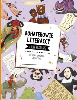 Okładka książki Bohaterowie literaccy i ich historie