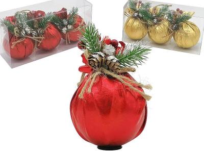 Bombka stroik 3szt MIX. Wydawca: ADAR. SmakLiter.pl Opakowanie Bombka stroik 3szt MIX