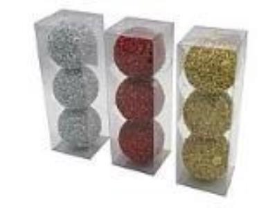 Bombki 3szt MIX. Wydawca: ADAR. SmakLiter.pl Opakowanie Bombki 3szt MIX